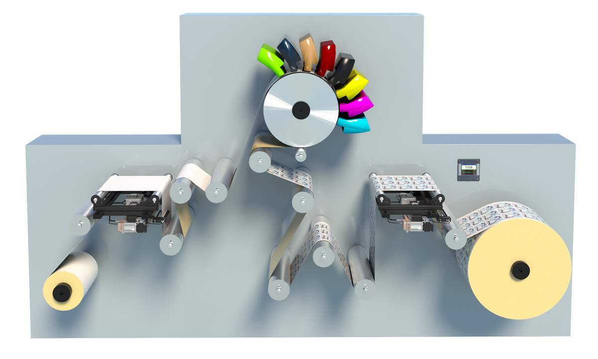 Digital printing machine