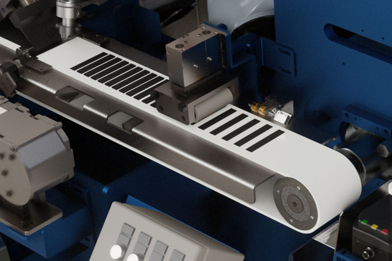 EL.TAG laminating machine for RFID tags